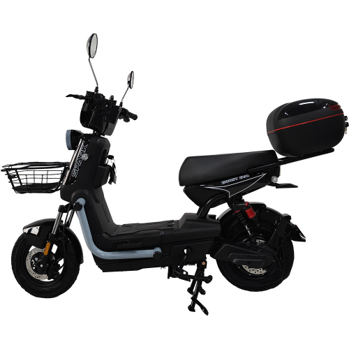 Велосипед с электромотором SPARK BOOST EVO 14" 72V/1200W/20Ah черный с серым