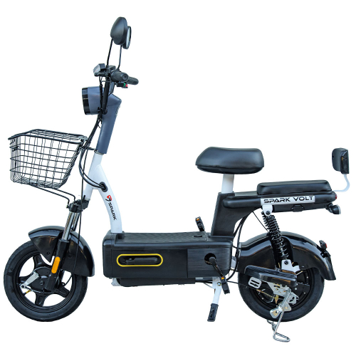 Велосипед с электромотором SPARK VOLT 14" 48V/400W/12Ah Черный