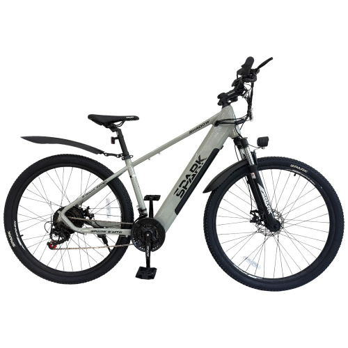 Велосипед с электромотором SPARK E-MTB SHADOW 17" 48V/500W/12,8Ah серый
