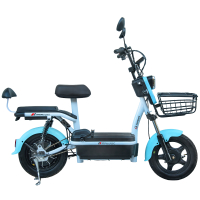 Велосипед с электромотором SPARK CITY 14" 48V/500W/20Ah Голубой
