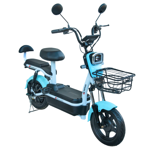 Велосипед с электромотором SPARK CITY 14" 48V/500W/20Ah Голубой