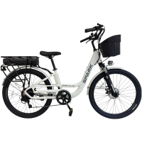 Велосипед с электромотором SPARK E-CITY COMFORT 17" 48V/500W/12,8Ah светло-серый