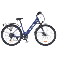 Велосипед с электромотором SPARK E-CITY EASY WAY 18" 48V/500W/12,5Ah синий