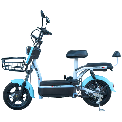 Велосипед с электромотором SPARK CITY 14" 48V/500W/20Ah Голубой