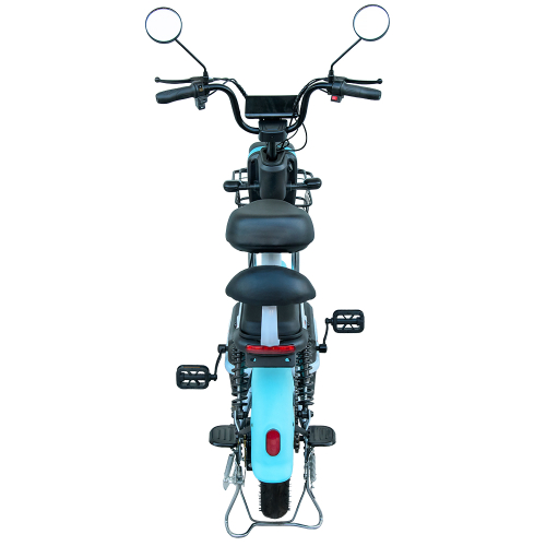 Велосипед с электромотором SPARK CITY 14" 48V/500W/20Ah Голубой