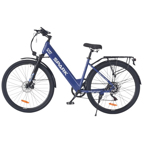 Велосипед с электромотором SPARK E-CITY EASY WAY 18" 48V/500W/12,5Ah синий