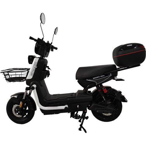 Велосипед с электромотором SPARK BOOST EVO 14" 72V/1200W/20Ah белый