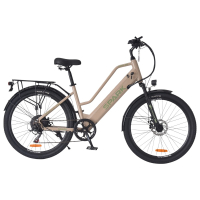Велосипед с электромотором SPARK E-CITY EASY GO 17" 48V/500W/12,5Ah бежевый