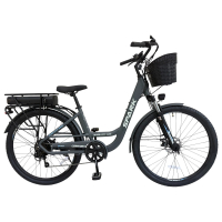 Велосипед с электромотором SPARK E-CITY COMFORT 18" 48V/500W/12,8Ah темно-серый