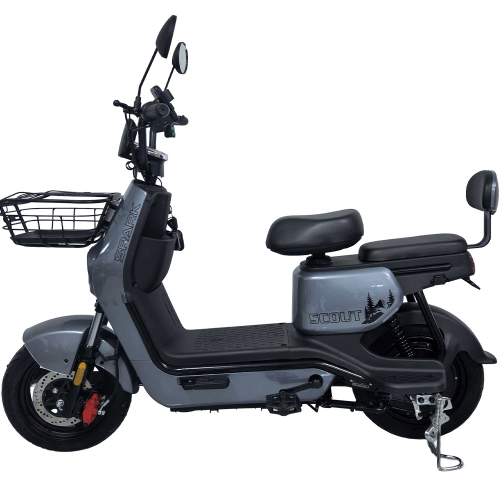 Велосипед з електромотором SPARK SCOUT 14" 60V/1000W/25Ah серый