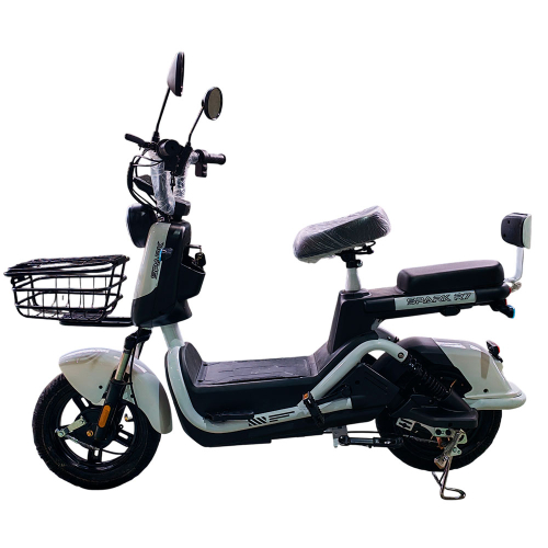 Велосипед с электромотором SPARK R7 14" 60V/800W/25Ah белый