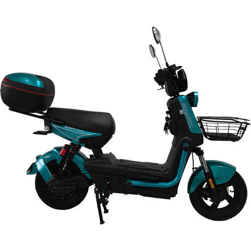 Велосипед с электромотором SPARK BOOST EVO 14" 72V/1200W/20Ah бирюзовый Велосипед с электромотором SPARK BOOST EVO 14" 72V/1200W/20Ah бирюзовый