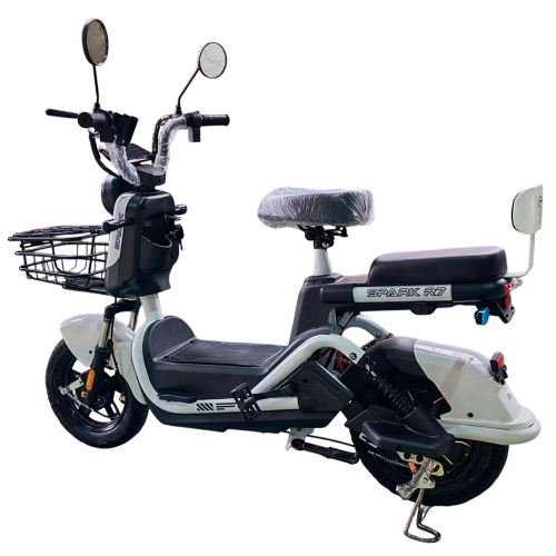Велосипед с электромотором SPARK R7 14" 60V/800W/25Ah белый Велосипед с электромотором SPARK R7 14" 60V/800W/25Ah белый