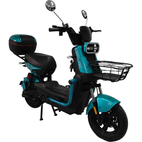 Велосипед с электромотором SPARK BOOST EVO 14" 72V/1200W/20Ah бирюзовый Велосипед с электромотором SPARK BOOST EVO 14" 72V/1200W/20Ah бирюзовый