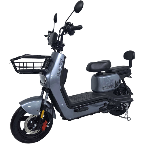Велосипед з електромотором SPARK SCOUT 14" 60V/1000W/25Ah серый