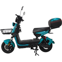 Велосипед с электромотором SPARK BOOST EVO 14" 72V/1200W/20Ah бирюзовый