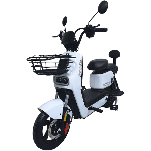 Велосипед с электромотором SPARK SCOUT 14" 60V/1000W/25Ah белый
