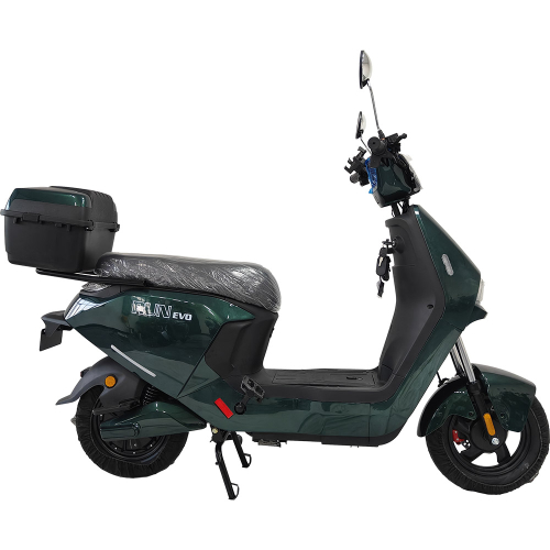 Велосипед с электромотором SPARK RUN EVO 14" 72V/1200W/20Ah зеленый
