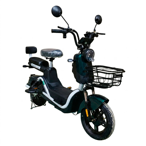 Велосипед с электромотором SPARK R7 14" 60V/800W/25Ah зелёный Велосипед с электромотором SPARK R7 14" 60V/800W/25Ah зелёный