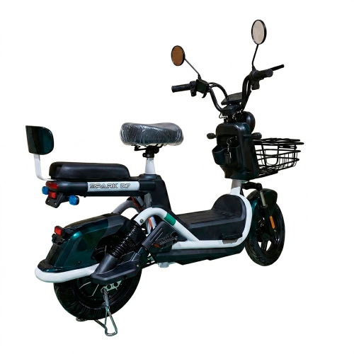 Велосипед с электромотором SPARK R7 14" 60V/800W/25Ah зелёный Велосипед с электромотором SPARK R7 14" 60V/800W/25Ah зелёный