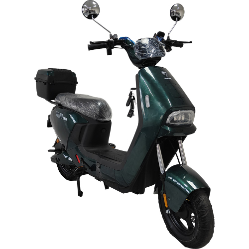 Велосипед с электромотором SPARK RUN EVO 14" 72V/1200W/20Ah зеленый