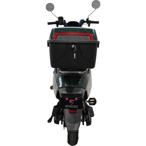 Велосипед с электромотором SPARK RUN EVO 14" 72V/1200W/20Ah зеленый