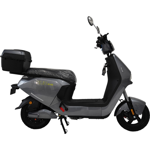 Велосипед с электромотором SPARK RUN EVO 14" 72V/1200W/20Ah серый