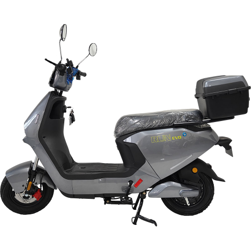 Велосипед с электромотором SPARK RUN EVO 14" 72V/1200W/20Ah серый