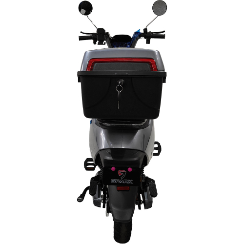 Велосипед с электромотором SPARK RUN EVO 14" 72V/1200W/20Ah серый