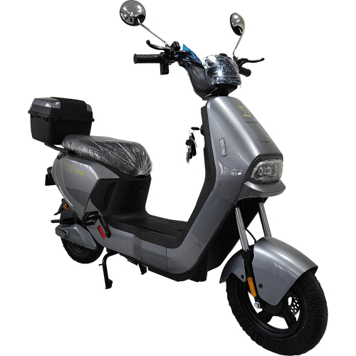 Велосипед с электромотором SPARK RUN EVO 14" 72V/1200W/20Ah серый