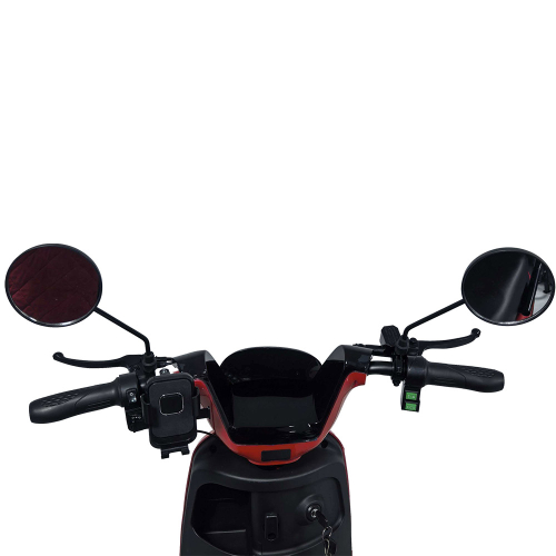 Велосипед с электромотором SPARK RUN 14" 60V/1000W/25Ah красный