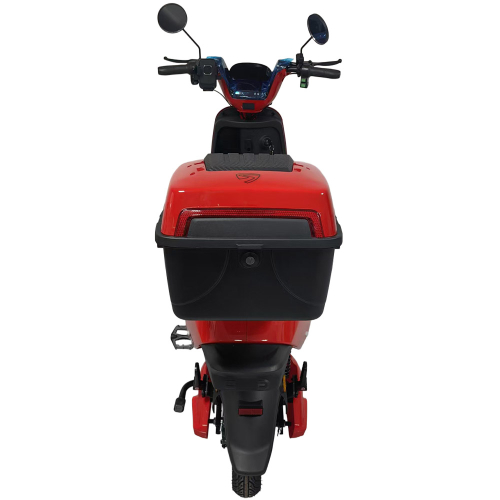 Велосипед с электромотором SPARK RUN 14" 60V/1000W/25Ah красный