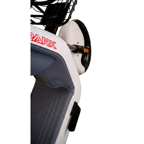 Велосипед с электромотором SPARK R9 14" 60V/800W/20Ah LiFePO4 белый