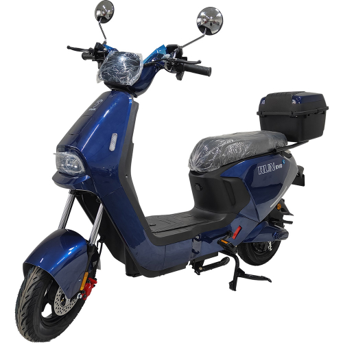 Велосипед с электромотором SPARK RUN EVO 14" 72V/1200W/20Ah синий