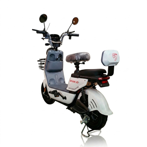 Велосипед с электромотором SPARK R9 14" 60V/800W/20Ah LiFePO4 белый