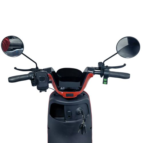Велосипед с электромотором SPARK RUN 14" 60V/1000W/25Ah красный