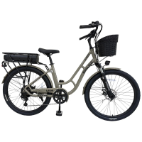 Велосипед с электромотором SPARK E-CITY LITE 17" 48V/500W/12,8Ah серый