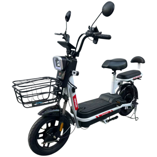 Велосипед з електромотором SPARK BLOOM 14" 48V/400W/12Ah чорний