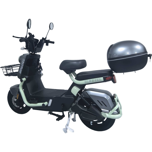 Велосипед з електромотором SPARK RUNNER 16" 60V/1000W/25Ah сірий
