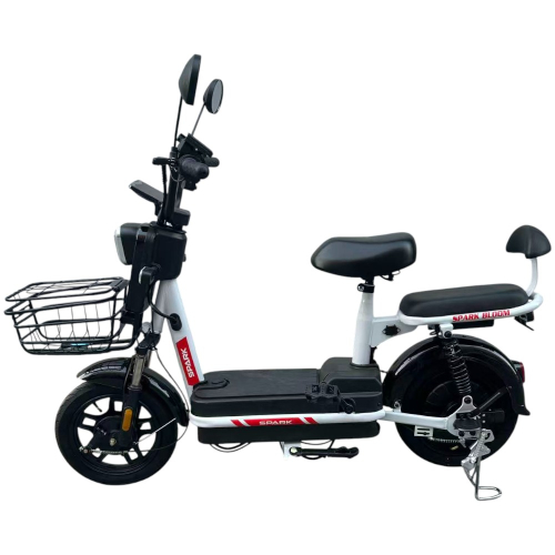 Велосипед з електромотором SPARK BLOOM 14" 48V/400W/12Ah чорний