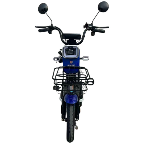 Велосипед з електромотором SPARK BUDDY 14" 48V/500W/12Ah темно-синій