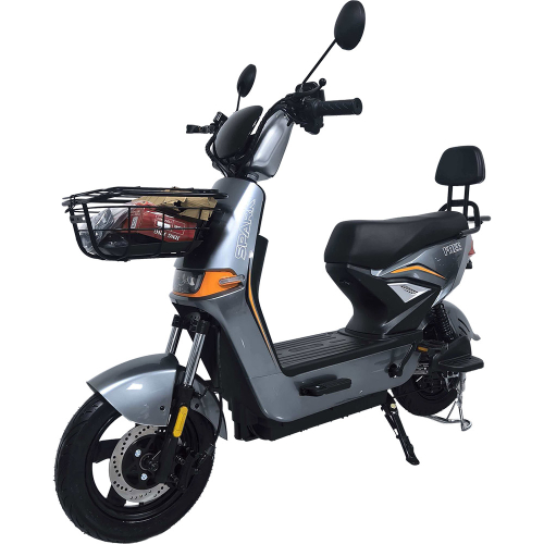 Велосипед з електромотором SPARK FREE 14" 60V/1000W/25Ah сірий