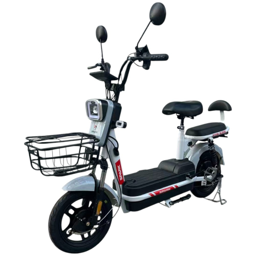 Велосипед з електромотором SPARK BLOOM 14" 48V/400W/12Ah сірий Велосипед з електромотором SPARK BLOOM 14" 48V/400W/12Ah сірий