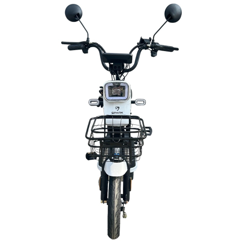 Велосипед з електромотором SPARK BUDDY 14" 48V/500W/12Ah білий