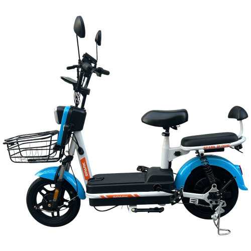 Велосипед з електромотором SPARK BLOOM 14" 48V/400W/12Ah синій