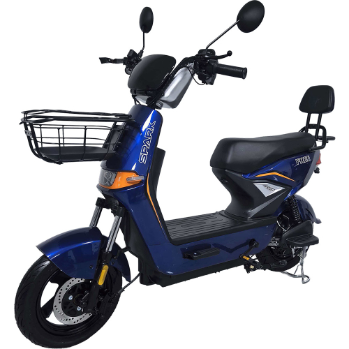 Велосипед з електромотором SPARK FREE 14" 60V/1000W/25Ah синій