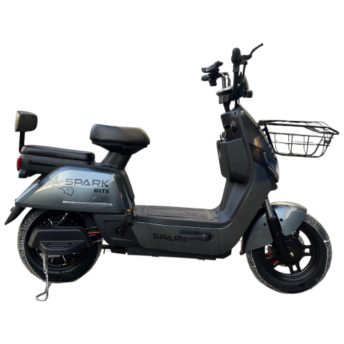Велосипед з електромотором SPARK BITE 60V/1000W/20Ah 14" сірий
