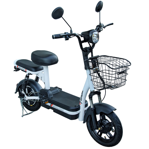 Велосипед з електромотором SPARK COMPACT 14" 48V/400W/12Ah Чорний