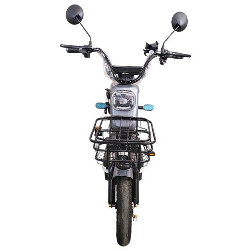 Велосипед з електромотором SPARK ZIPPY 14" 48V/400W/12Ah сірий