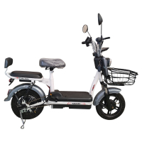 Велосипед з електромотором SPARK ZIPPY 14" 48V/400W/12Ah сірий
